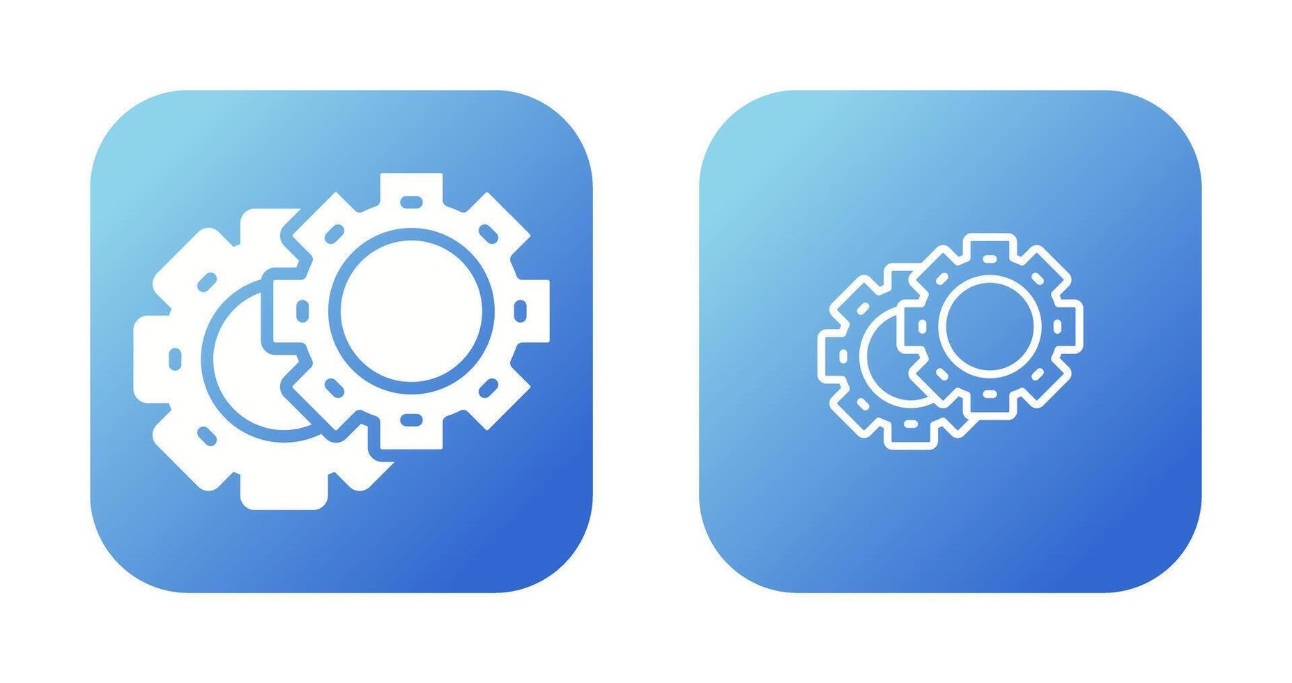 Gears Vector Icon