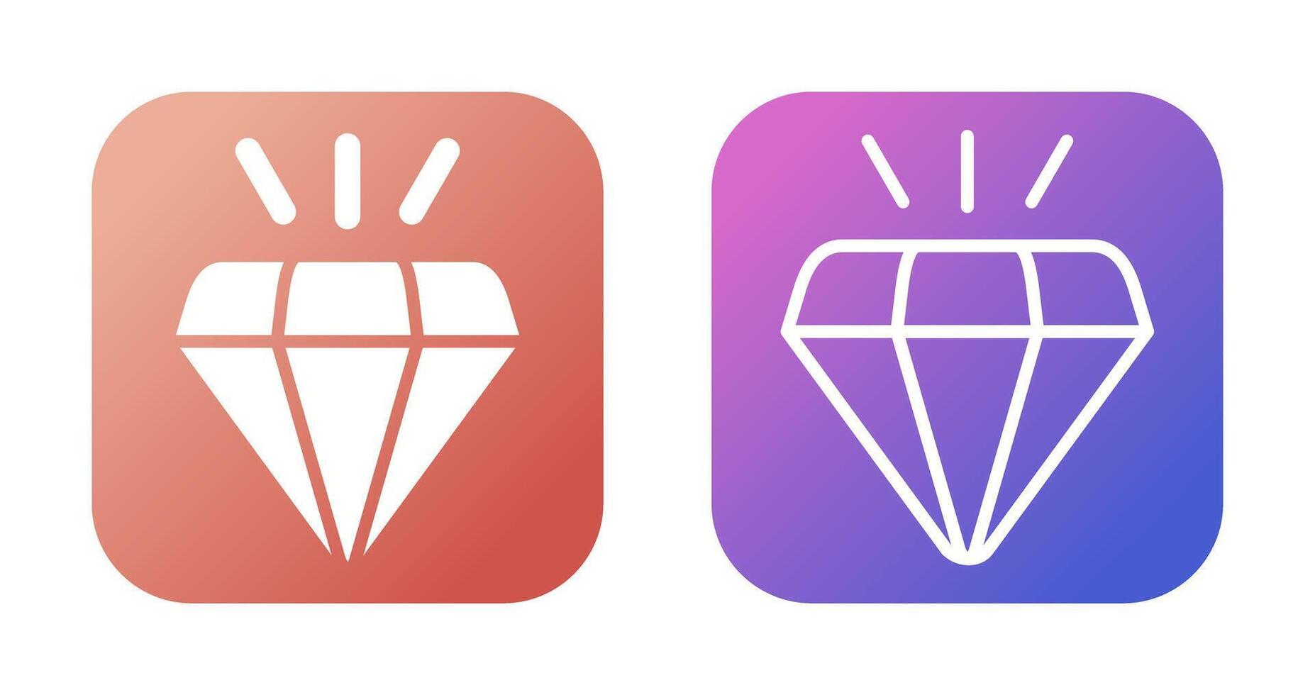 Diamond Vector Icon