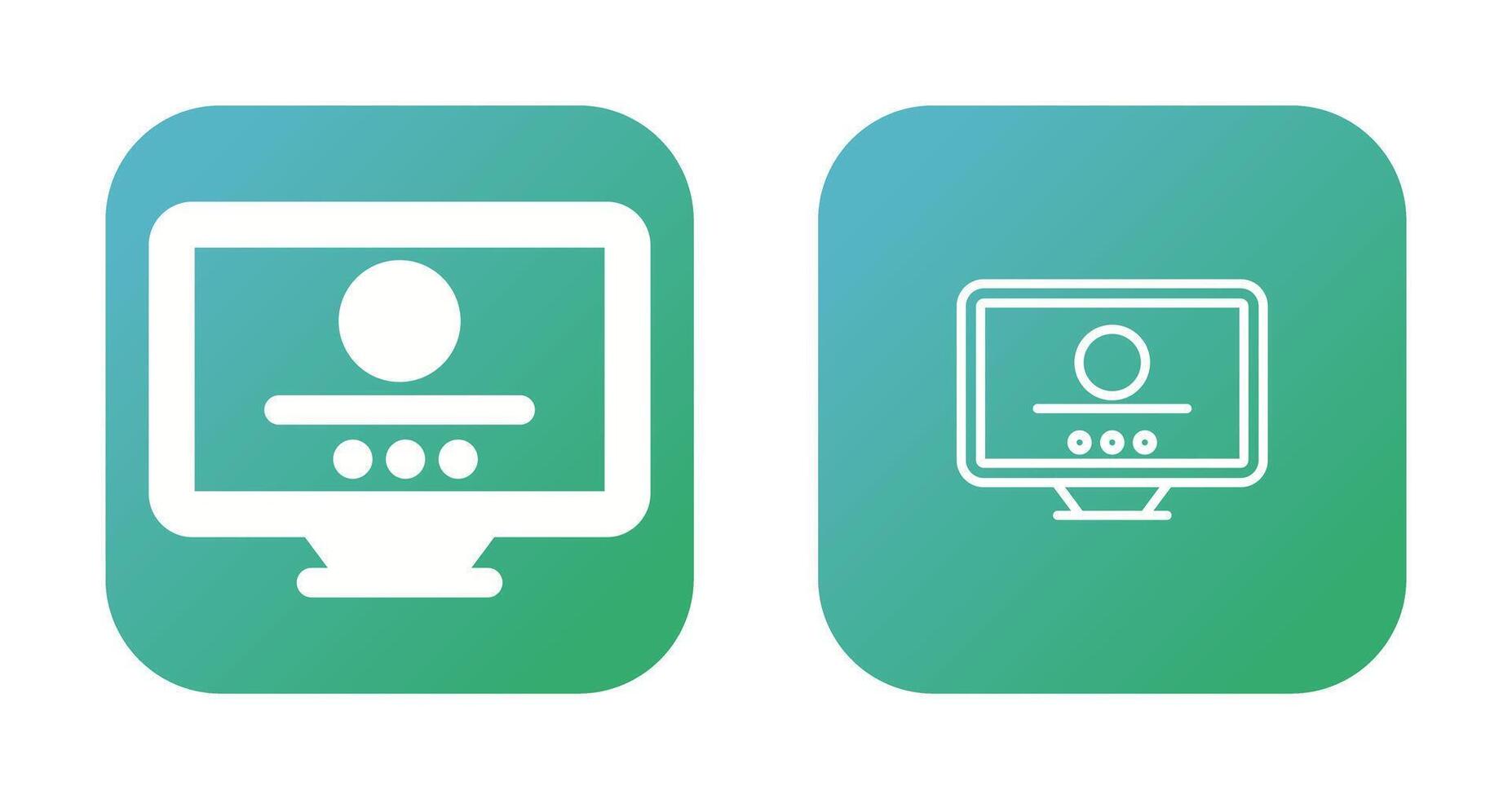 Desktop Vector Icon