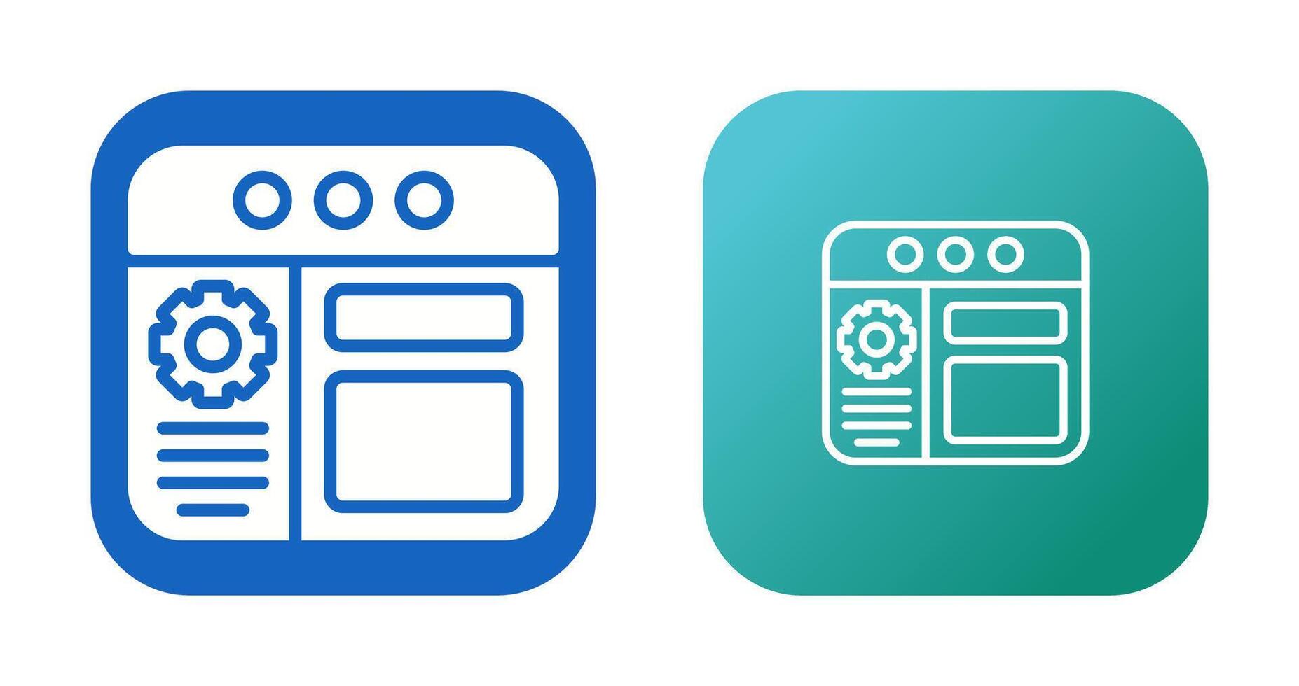 Web Browser Vector Icon