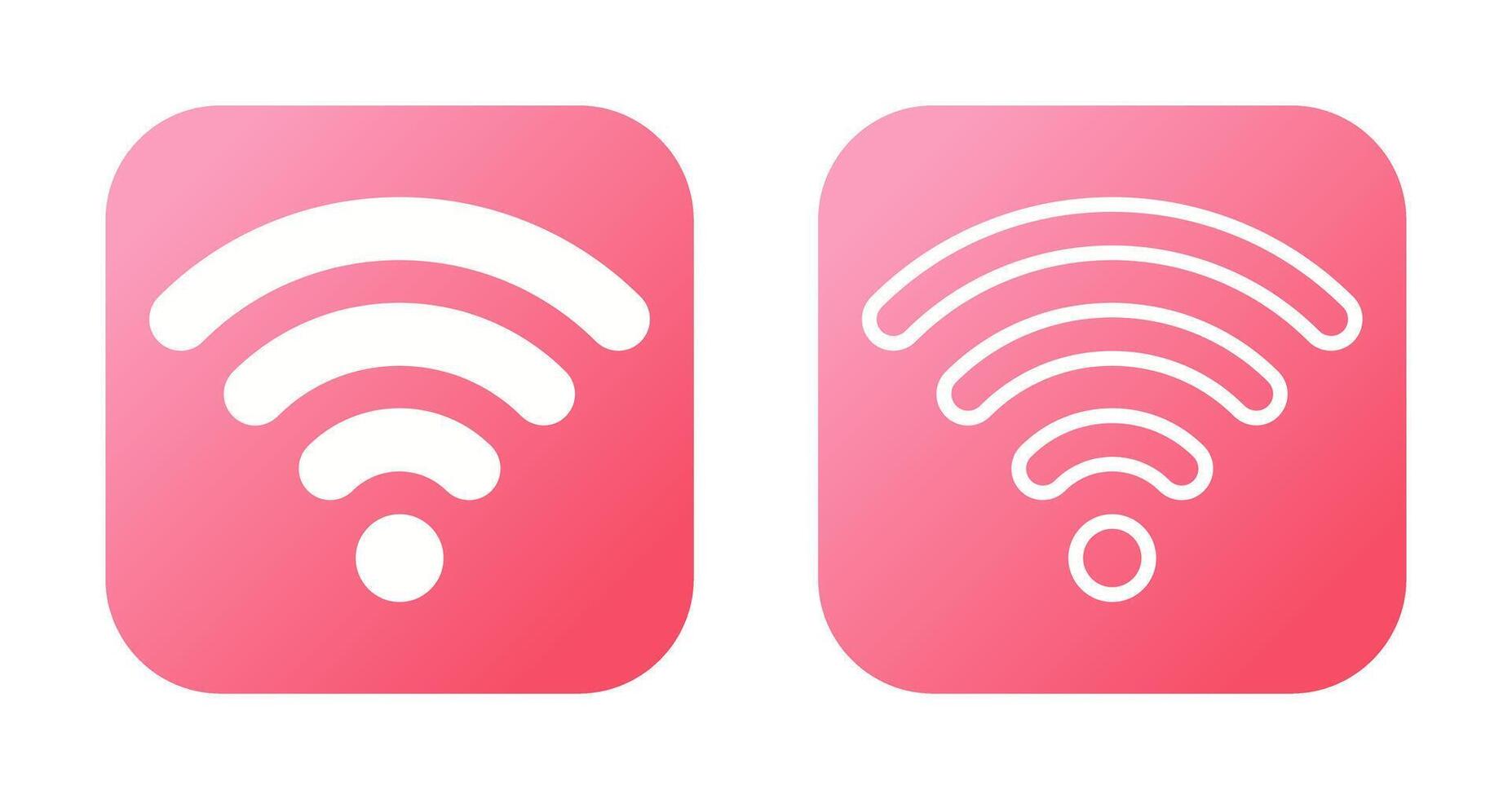 Wifi signal Vector Icon