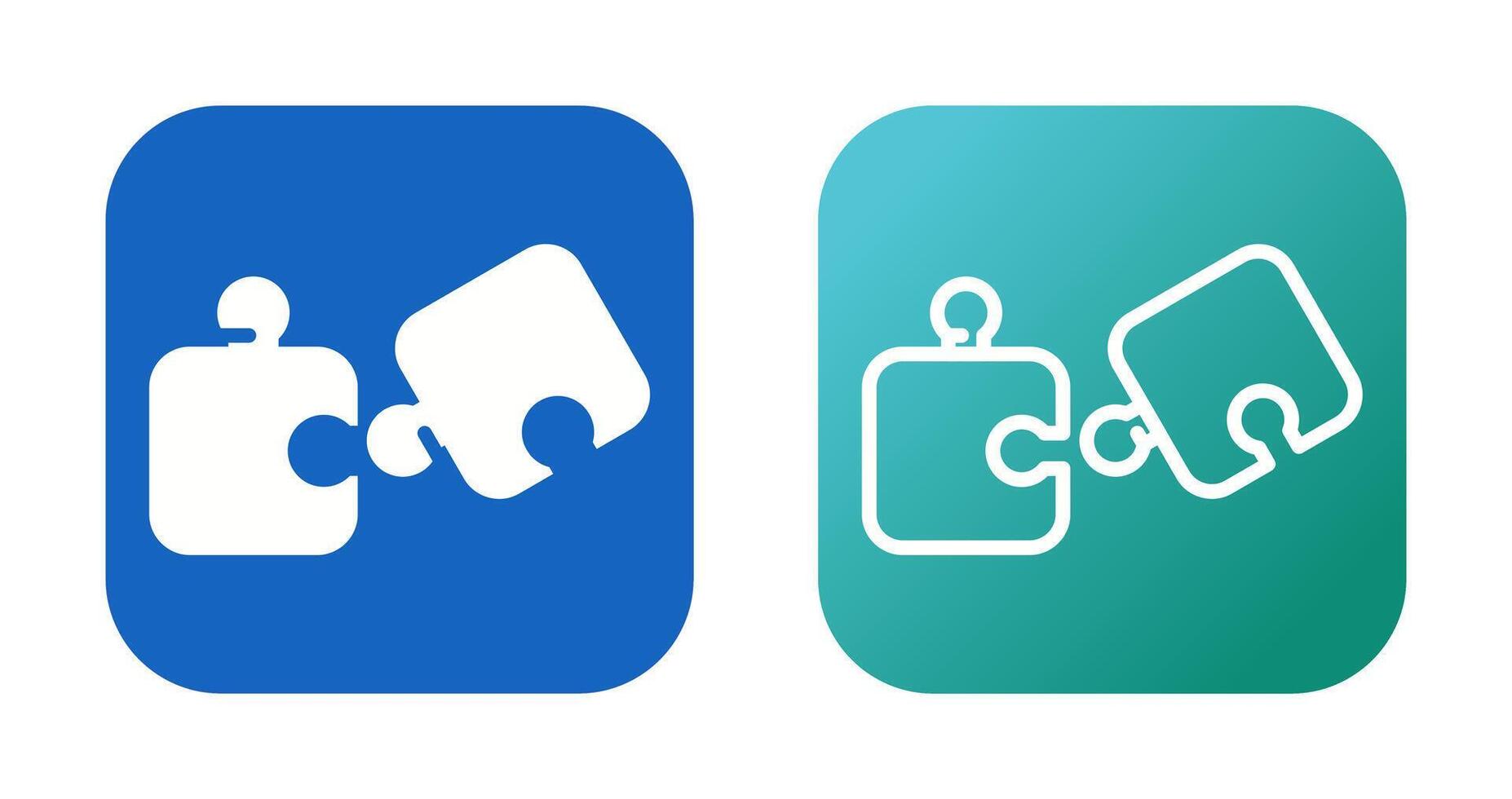 Jigsaw puzzle Vector Icon