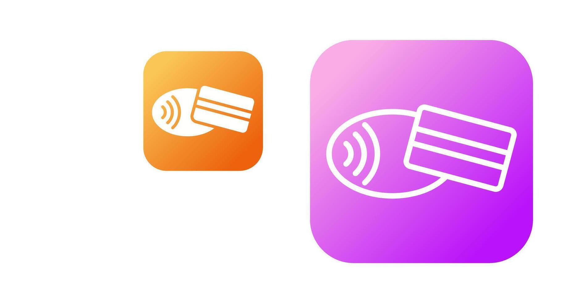 Contactless Payment Vector Icon