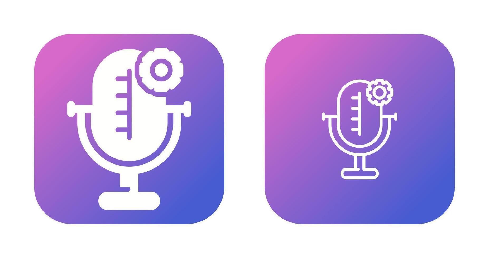 Microphone Vector Icon