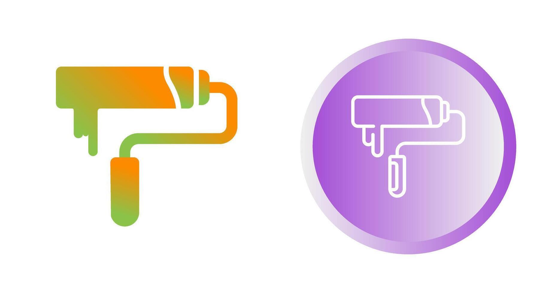 Paint Roller Vector Icon