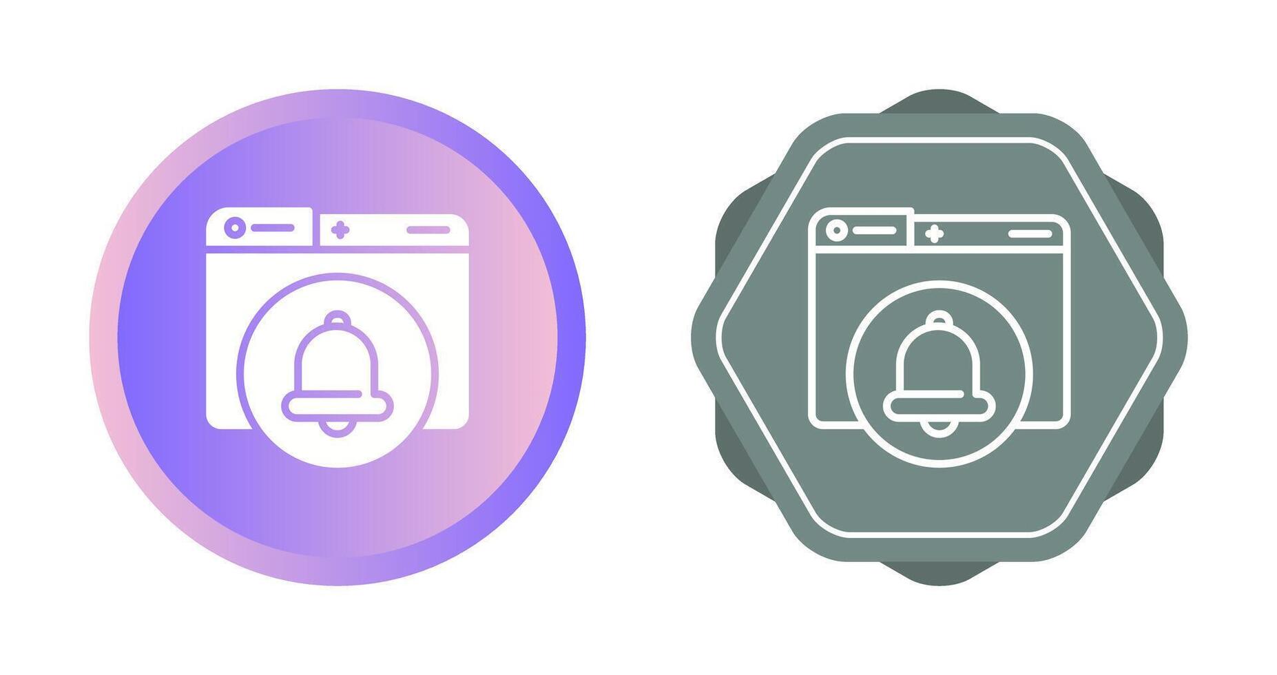 Notification Bell Vector Icon