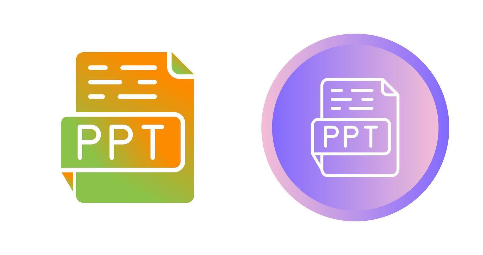 PPT Vector Icon