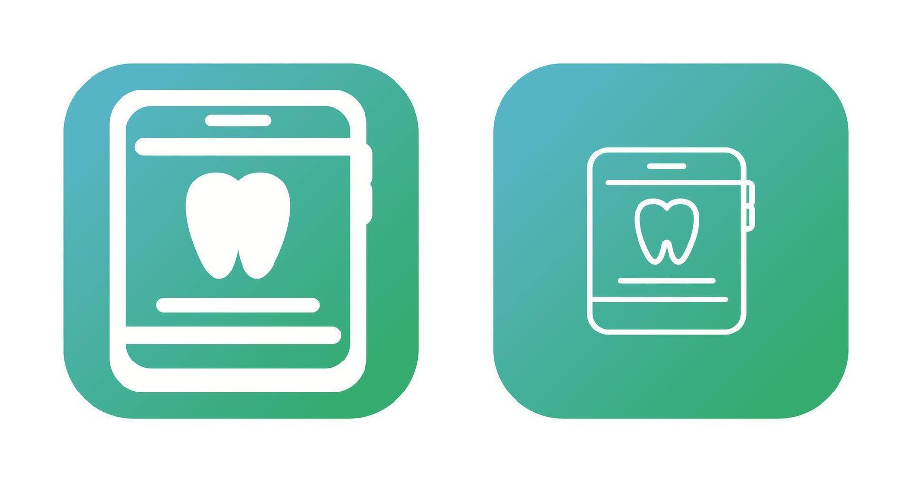 Dentist App Vector Icon