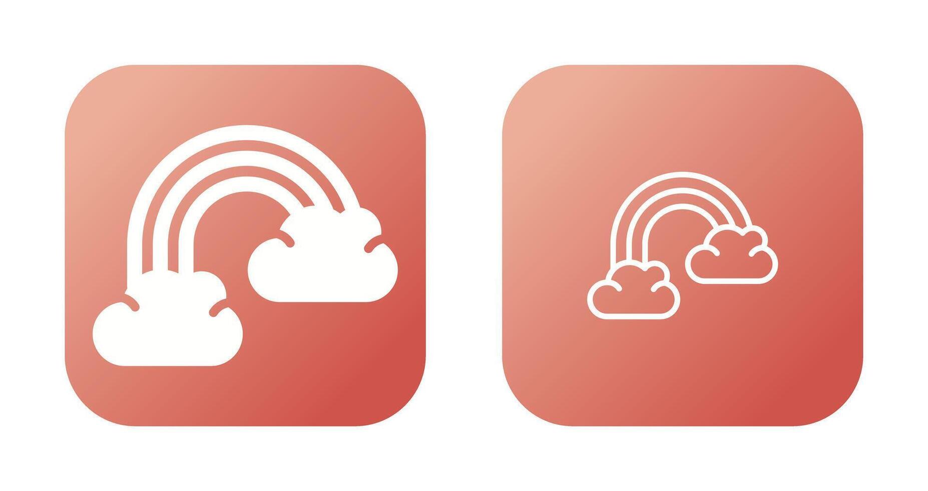 Rainbow Vector Icon