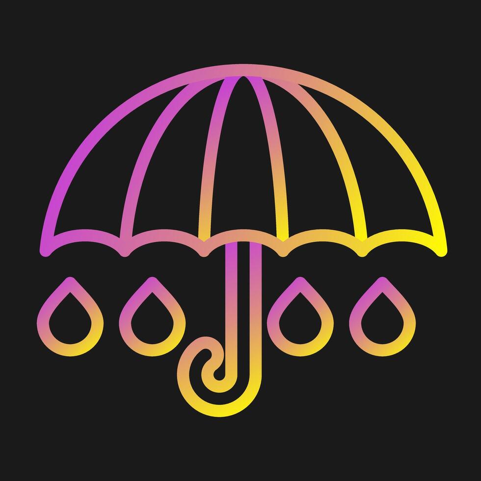 Umbrella Vector Icon
