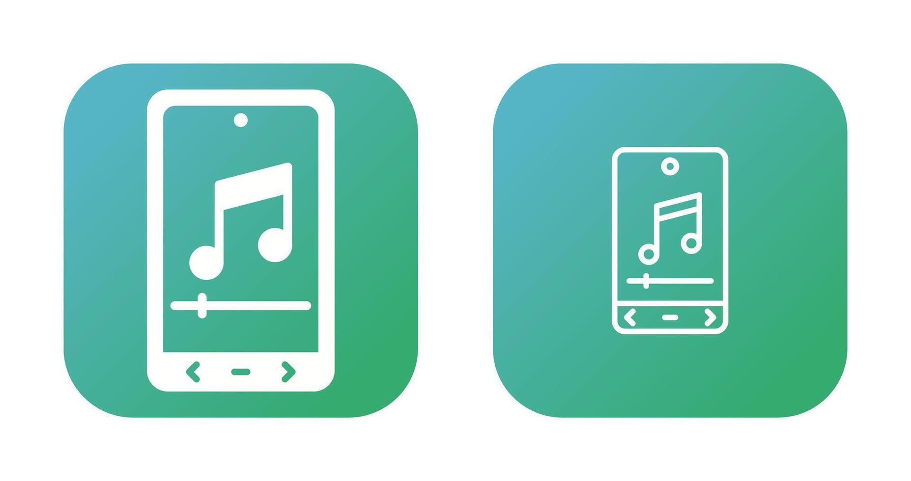 Music Player Vector Icon