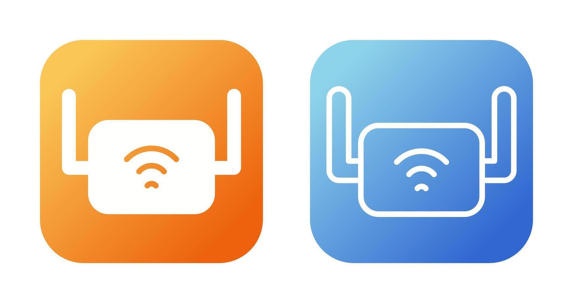 Wi-Fi Range Extender Vector Icon