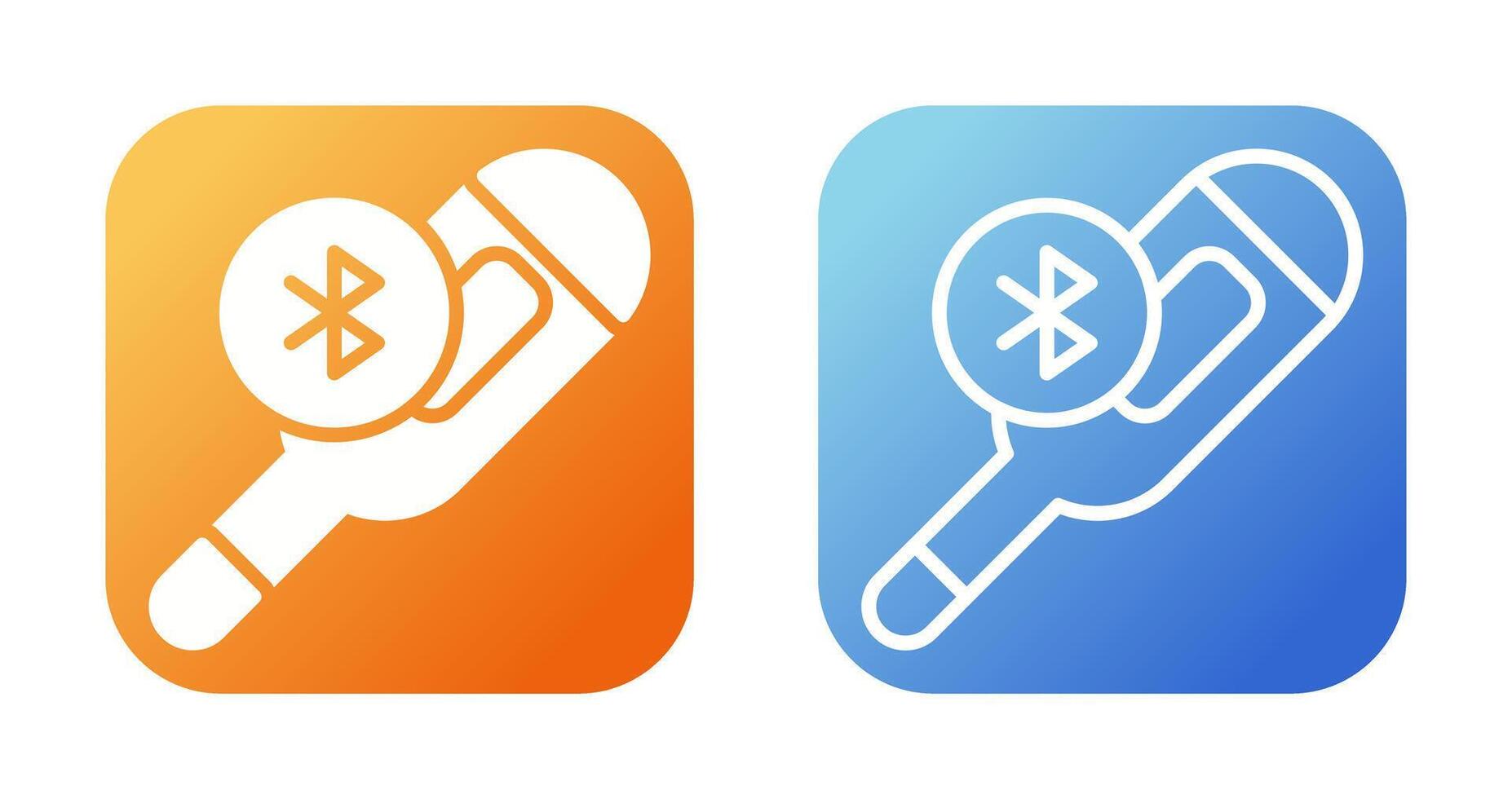 Bluetooth Thermometer Vector Icon