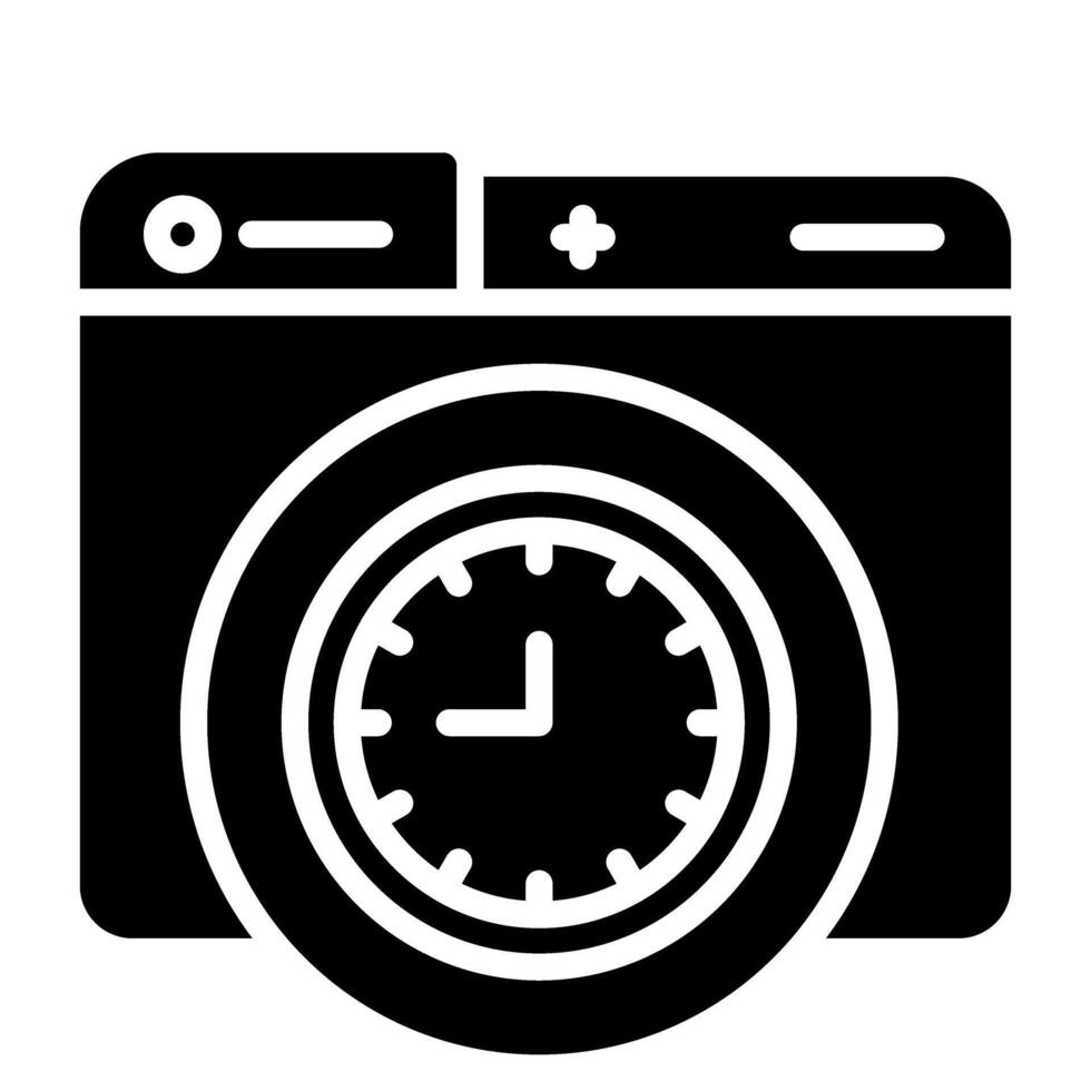 Clock Vector Icon