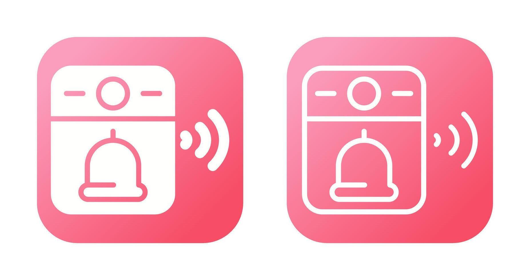 Video Doorbell Vector Icon