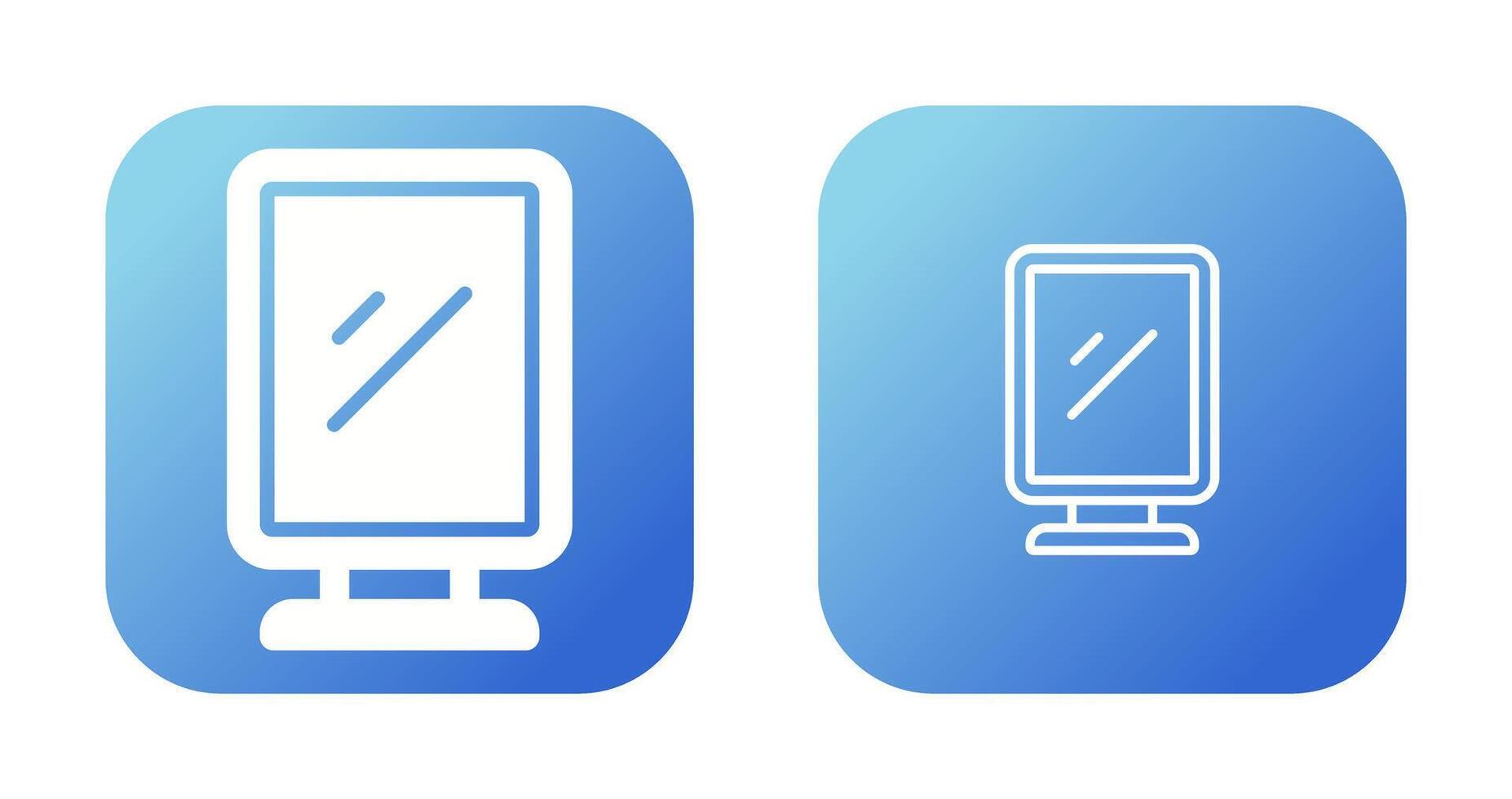 Desktop Vector Icon