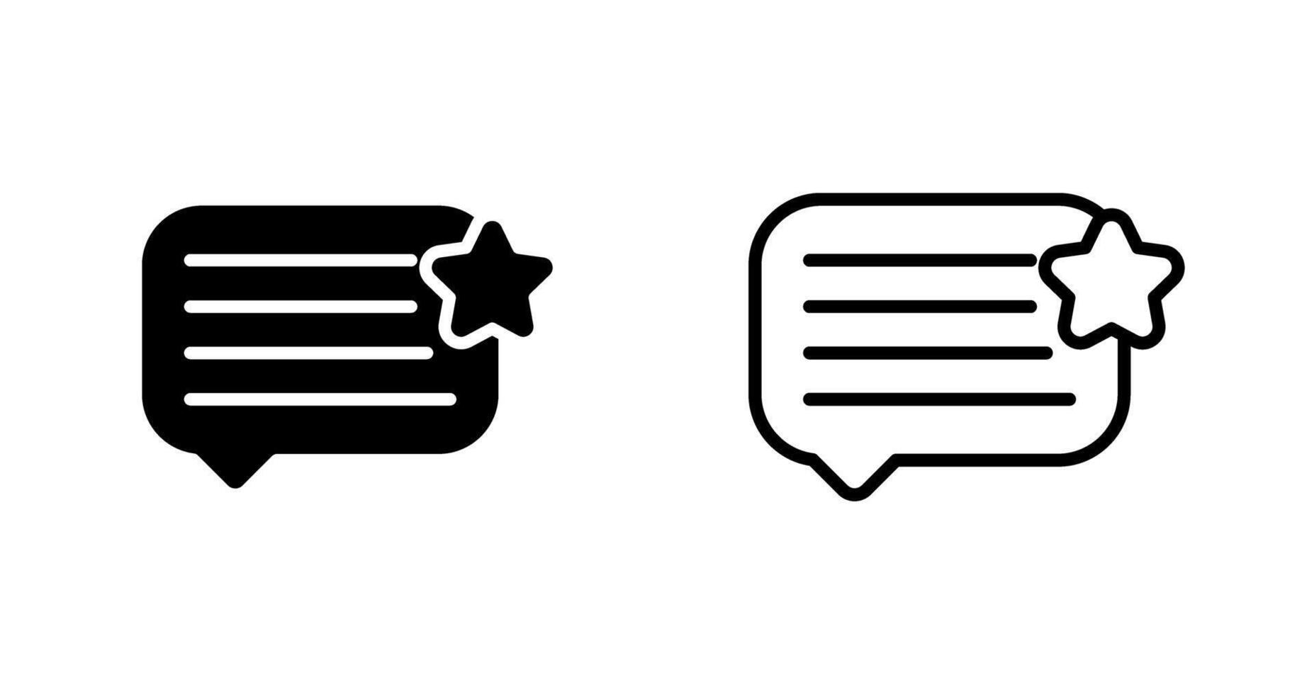 Feedback Vector Icon