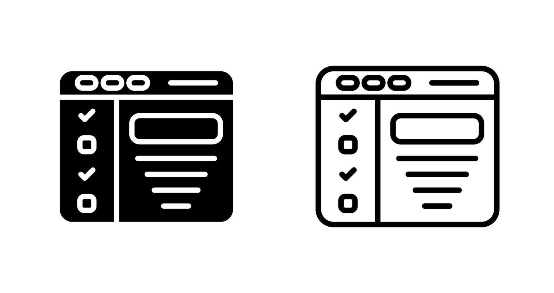 Design Brief Vector Icon