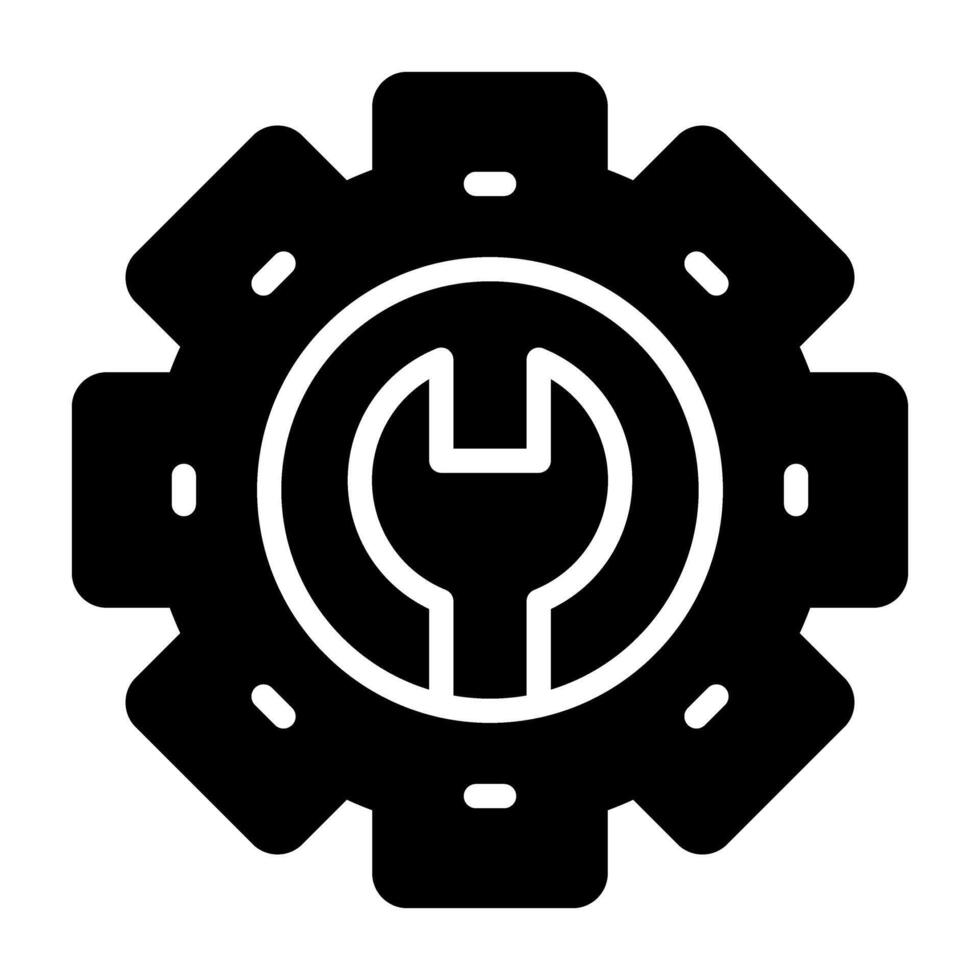 Cog Vector Icon