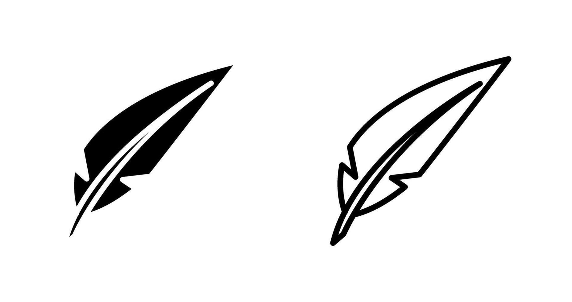 Quill pen Vector Icon