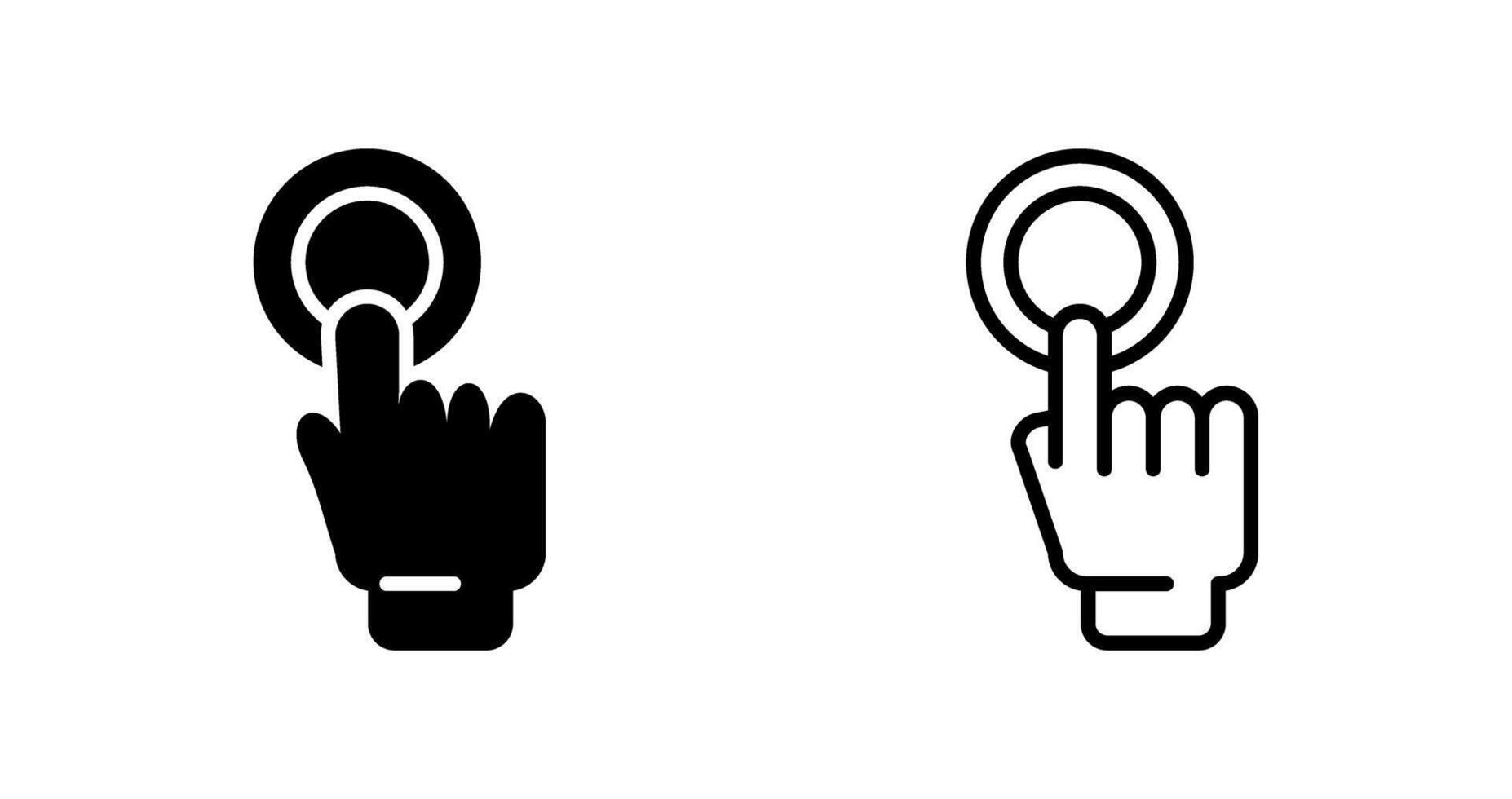 Push button Vector Icon 39140970 Vector Art at Vecteezy