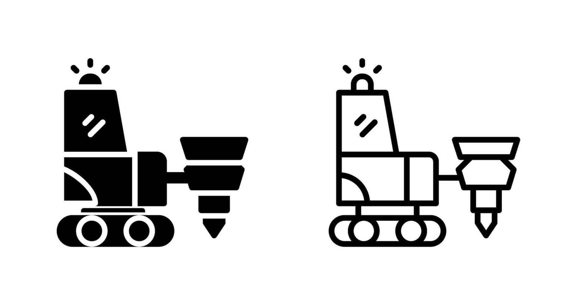 Drilling Machine Vector Icon