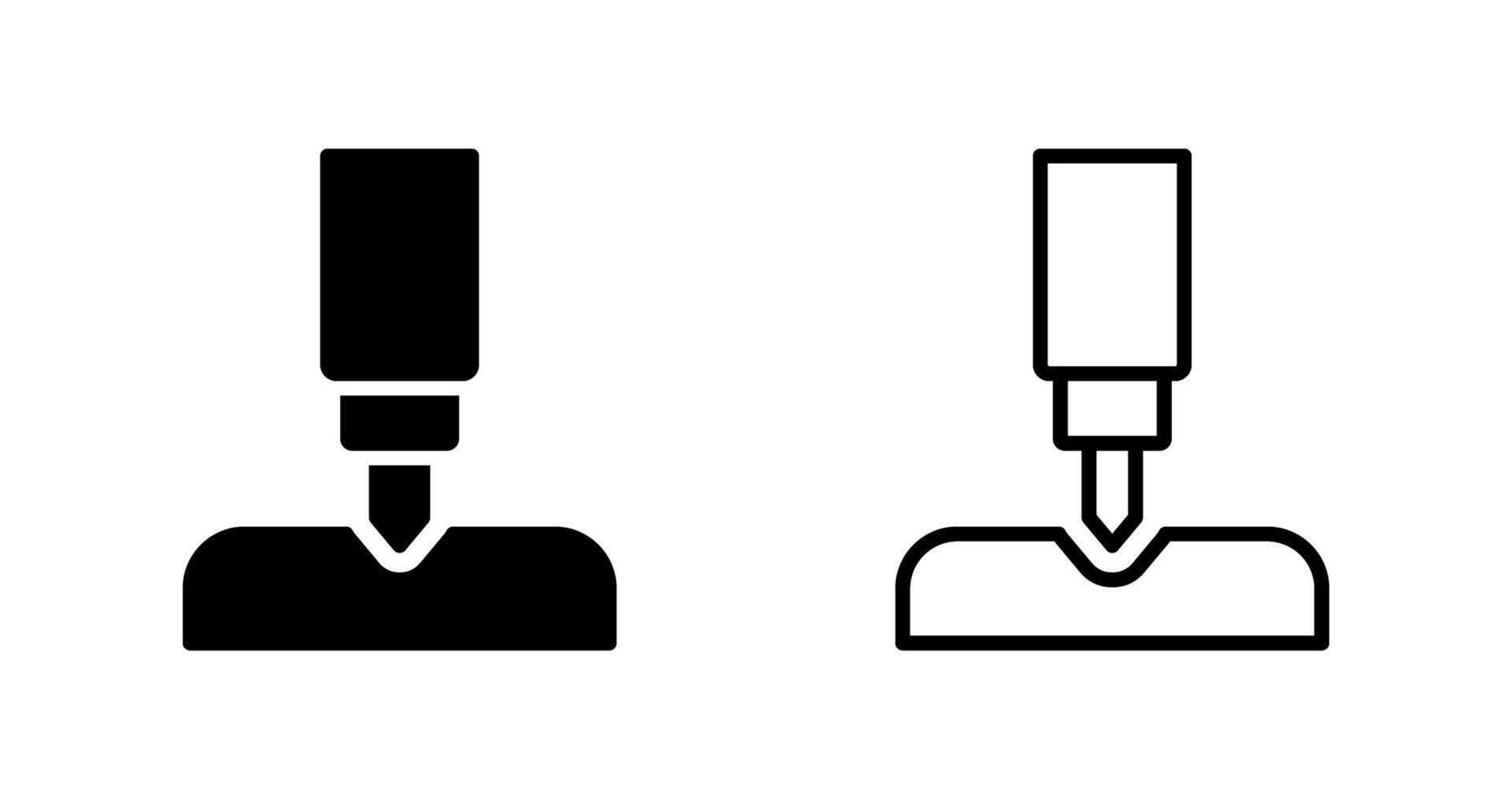 Pneumatic hammer Vector Icon