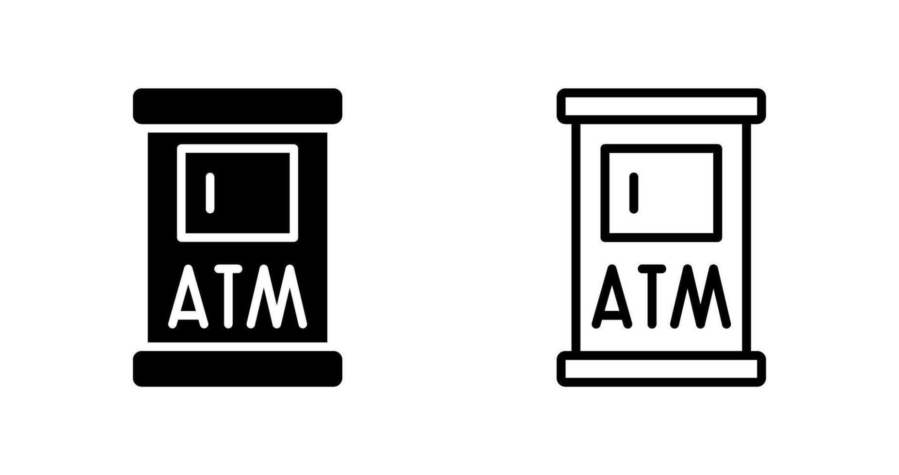 Atm Machine Vector Icon