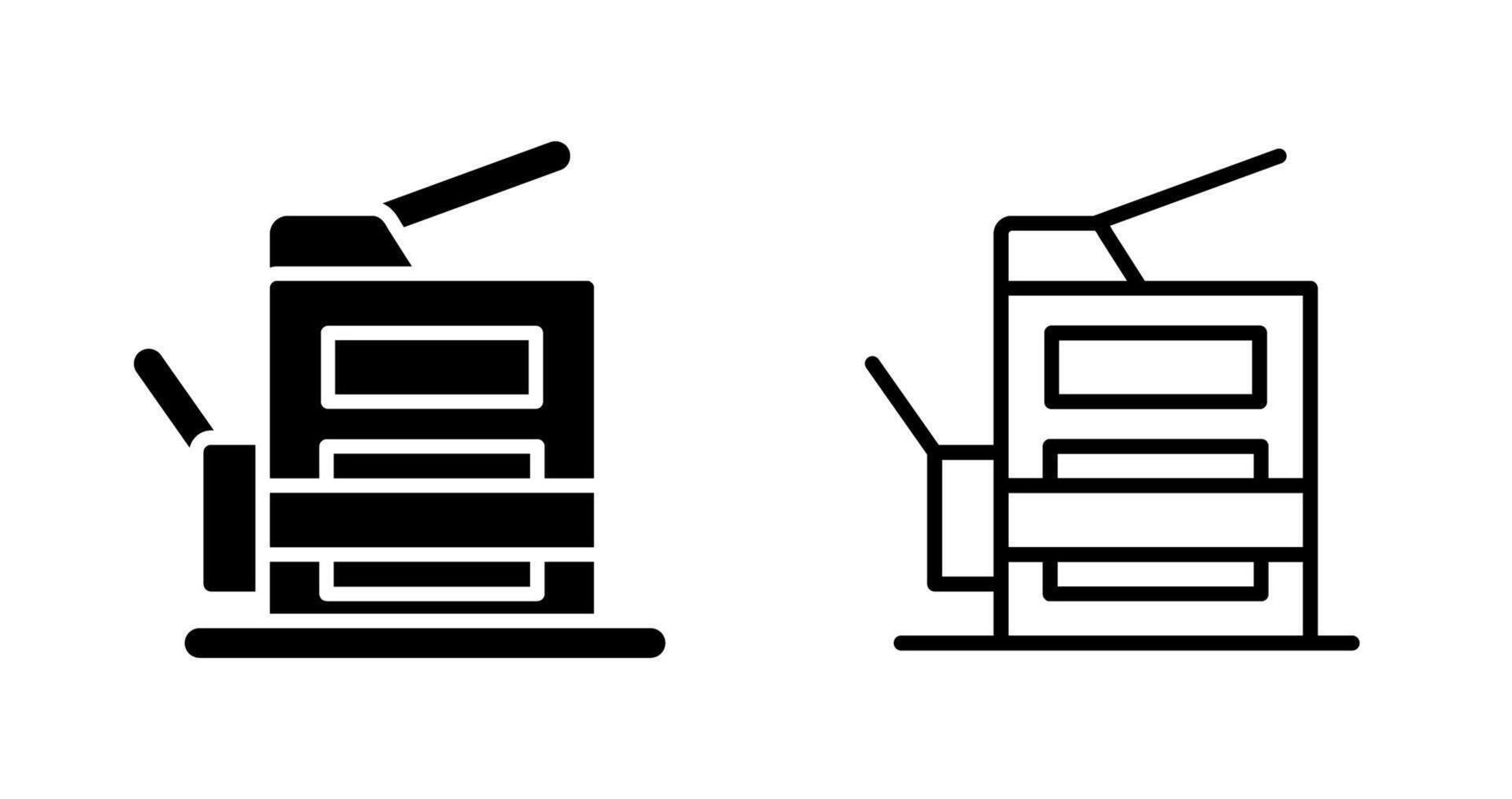 Copy Machine Vector Icon