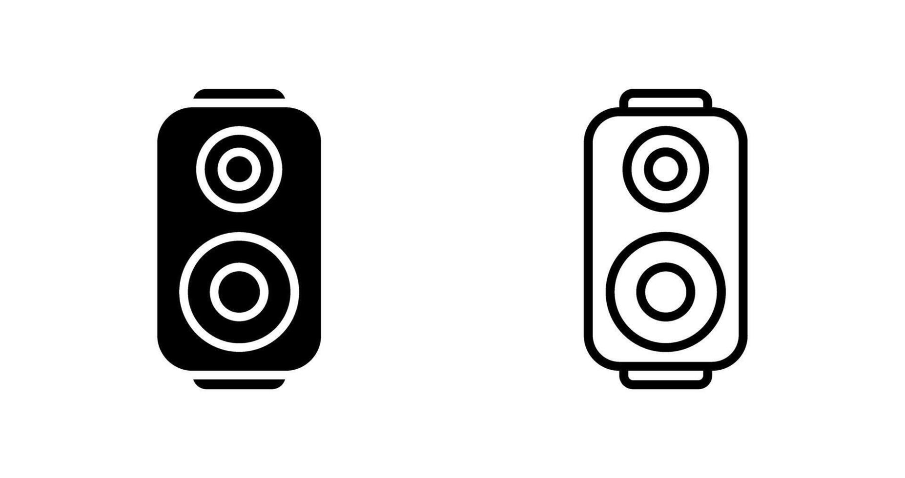 Speakers Vector Icon