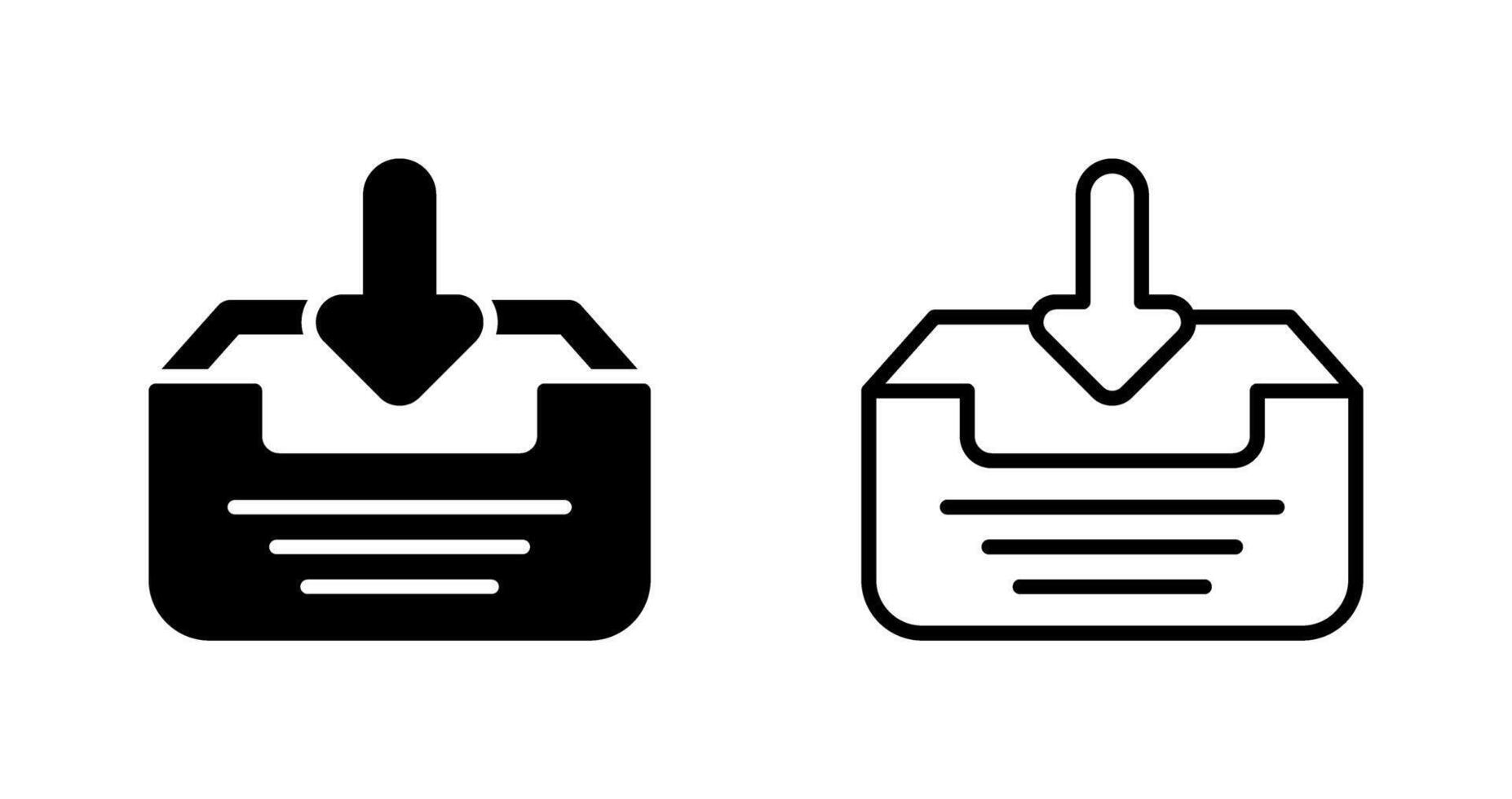 Inbox Vector Icon