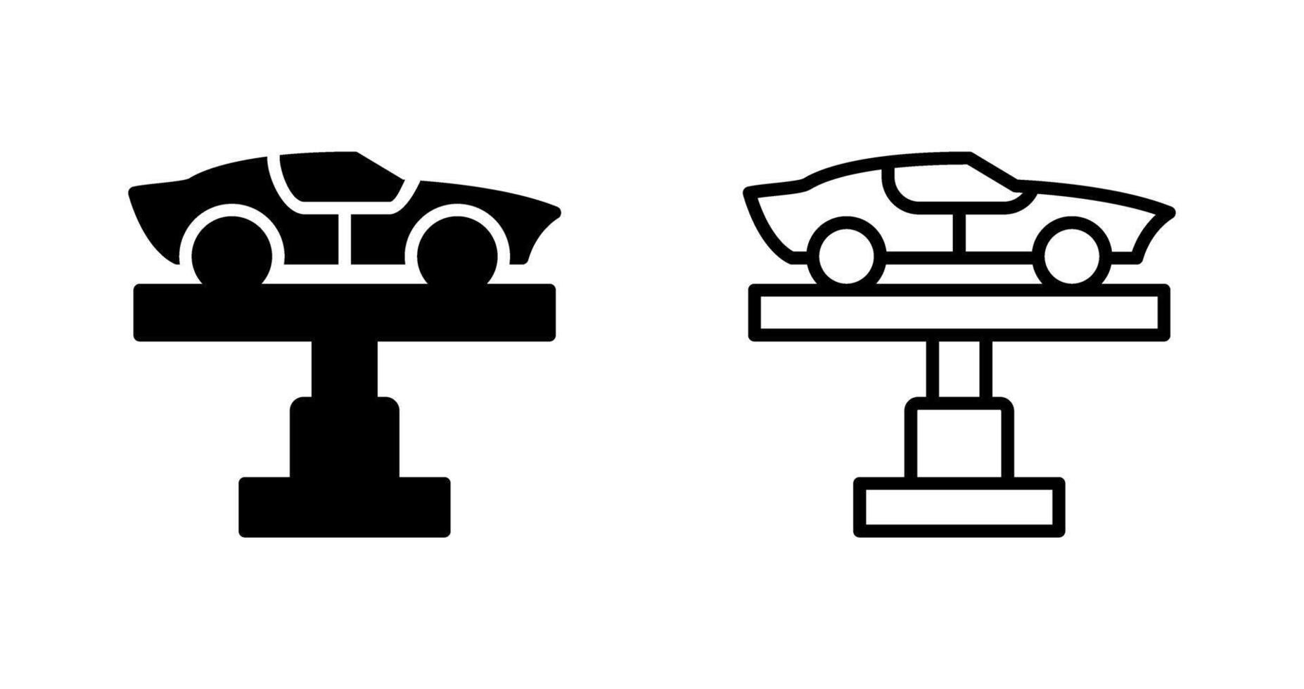 Car Lifter Vector Icon