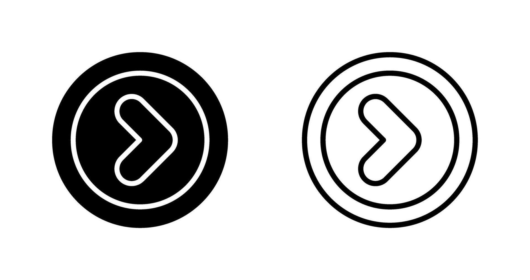 Angle Right Vector Icon
