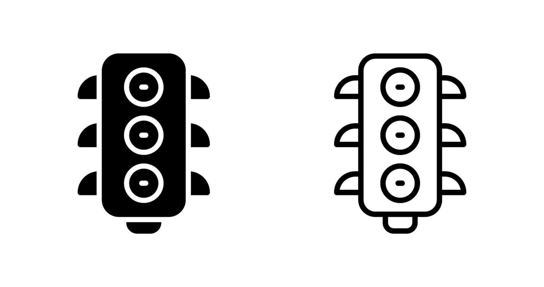 Traffic Lights Vector Icon