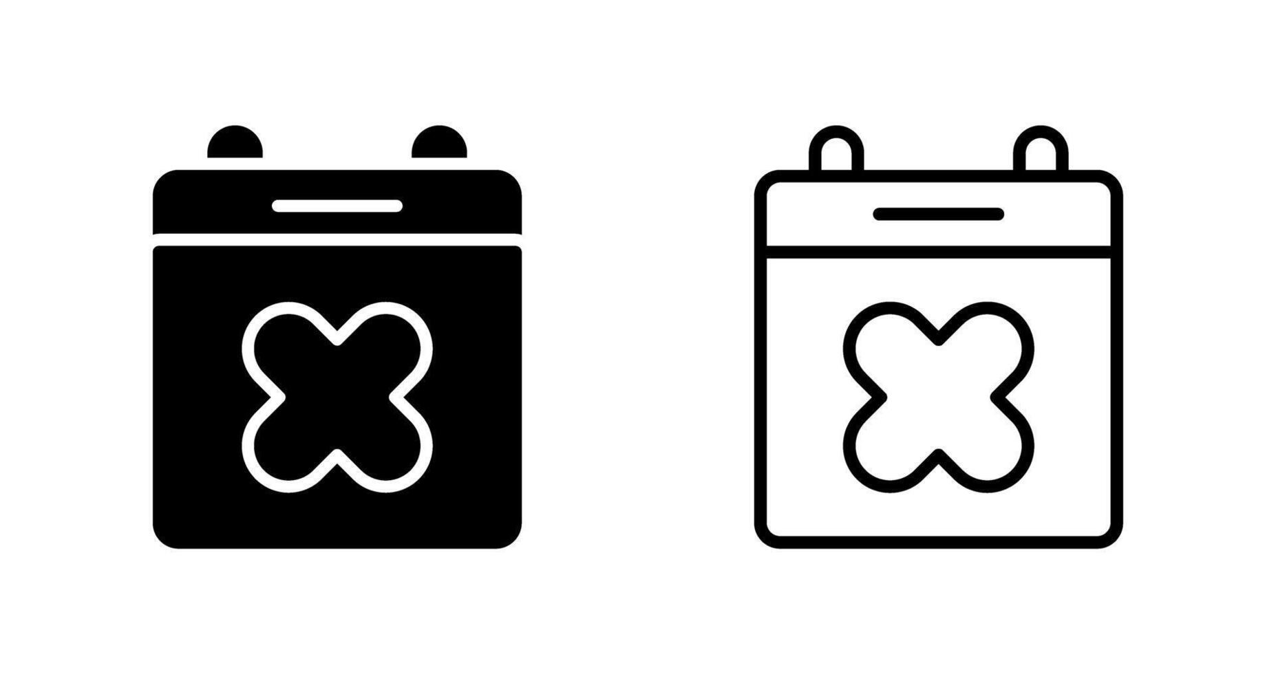 Calendar Xmark Vector Icon
