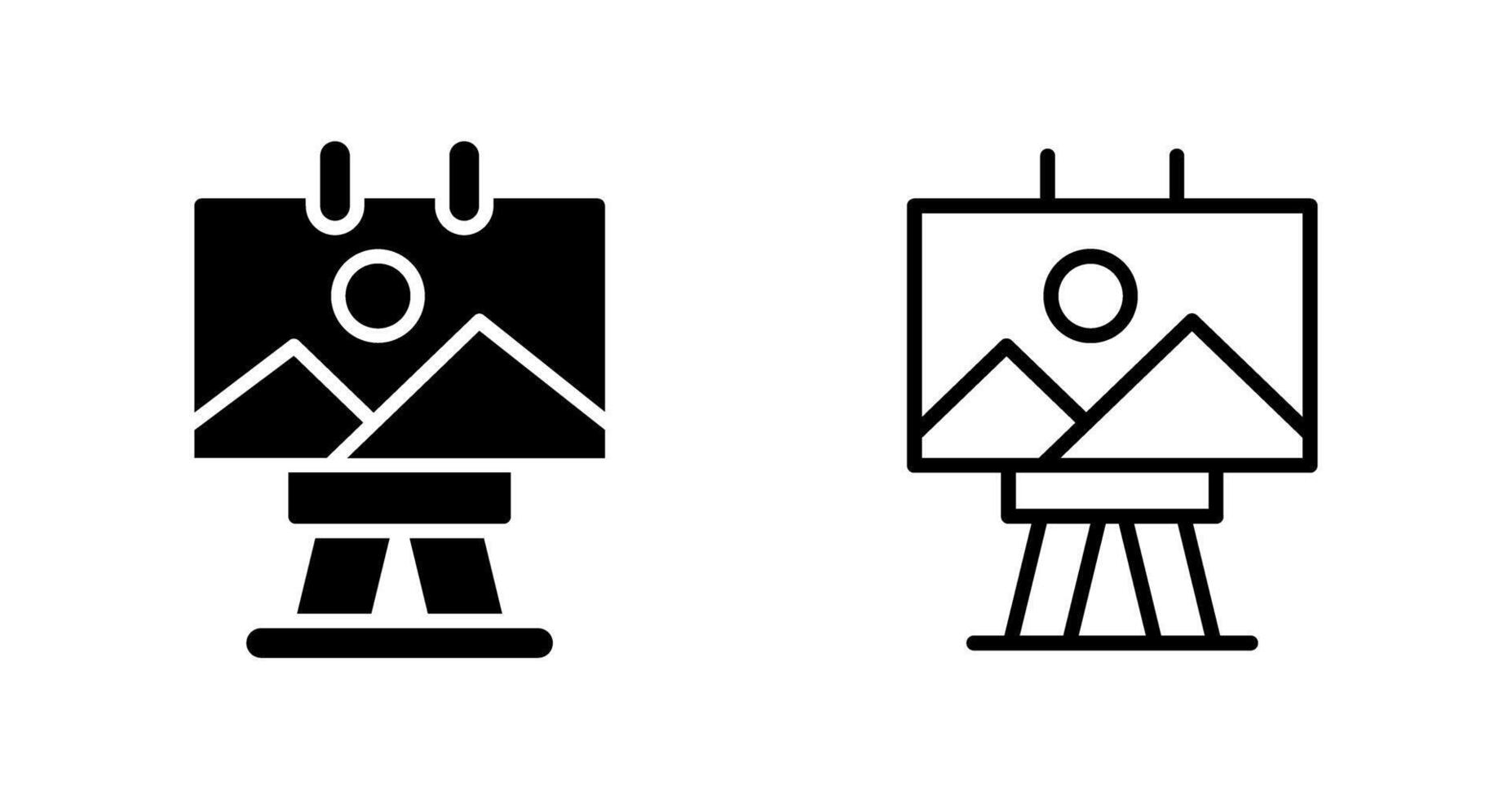 Canvas Vector Icon