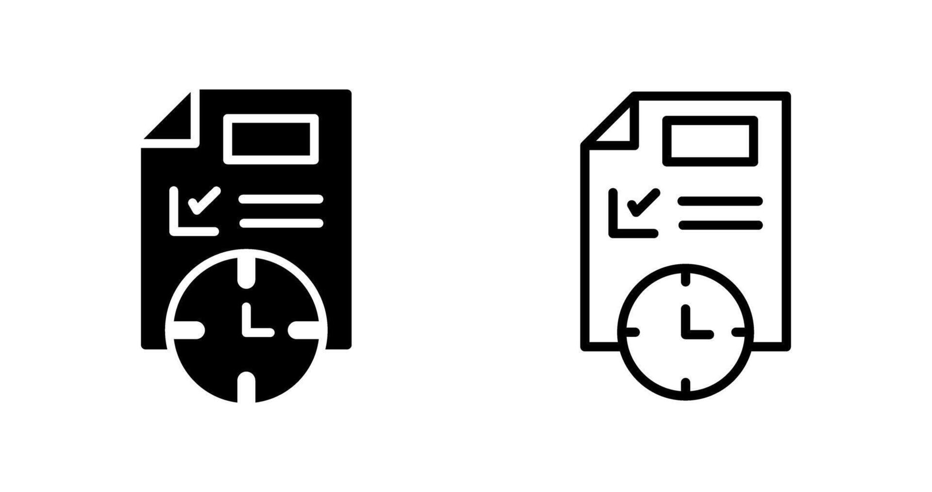 Deadline Vector Icon