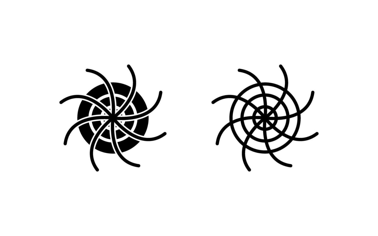 Black Hole Vector Icon