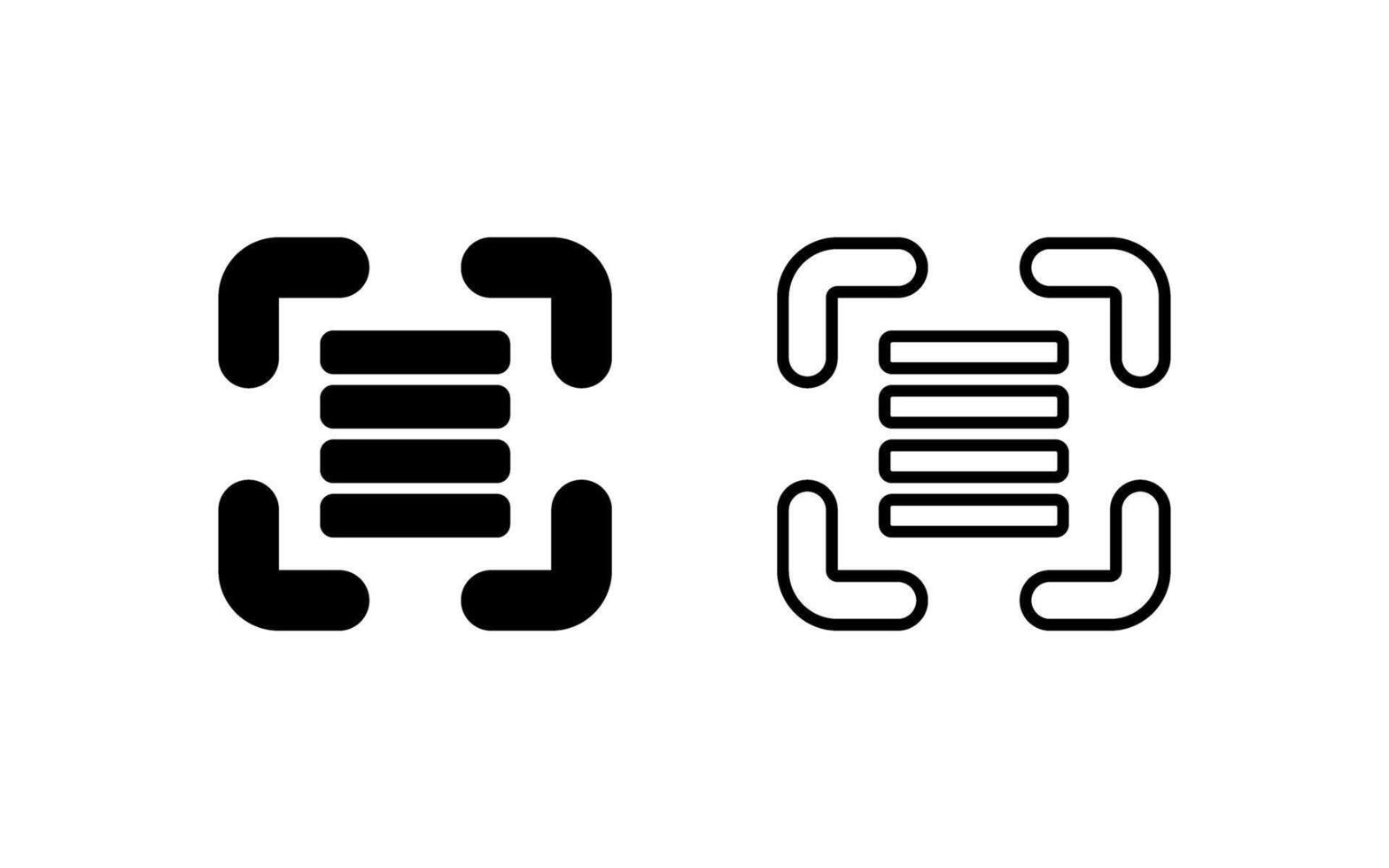 Justified Vector Icon