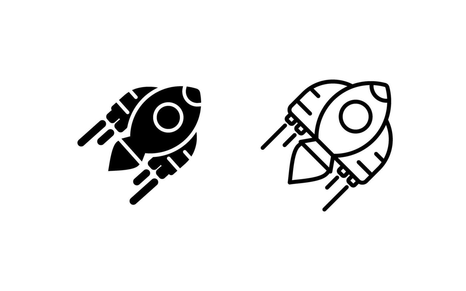 Spaceship Vector Icon
