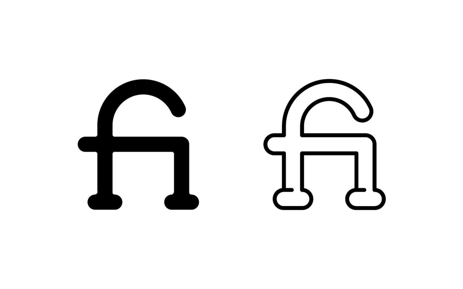 Ligature Vector Icon