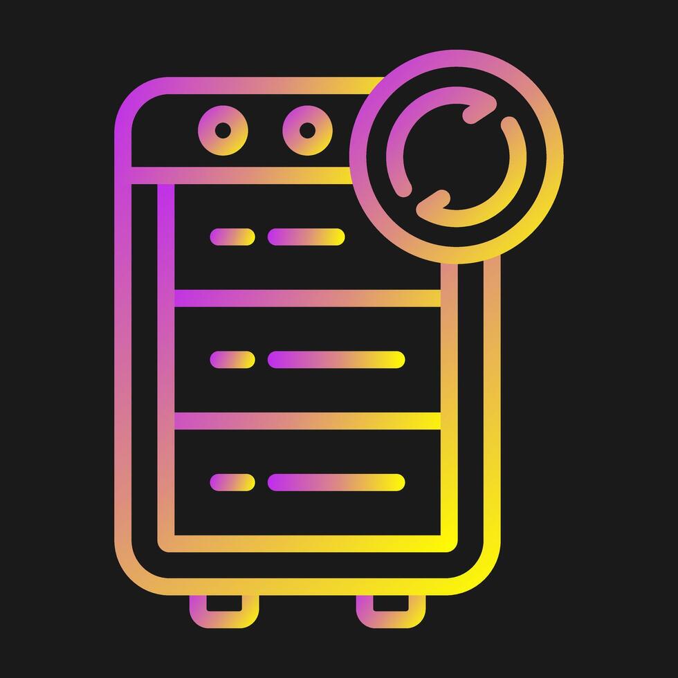 Backup Server Vector Icon