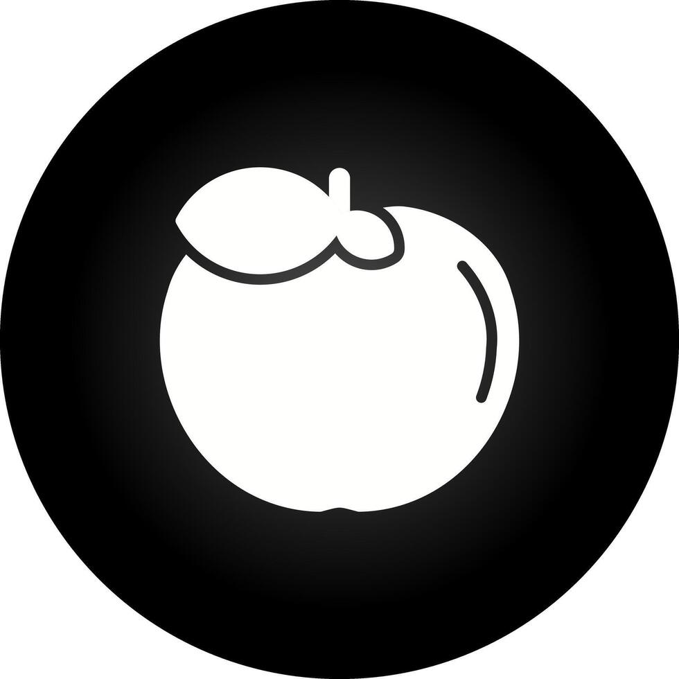 icono de vector de manzana