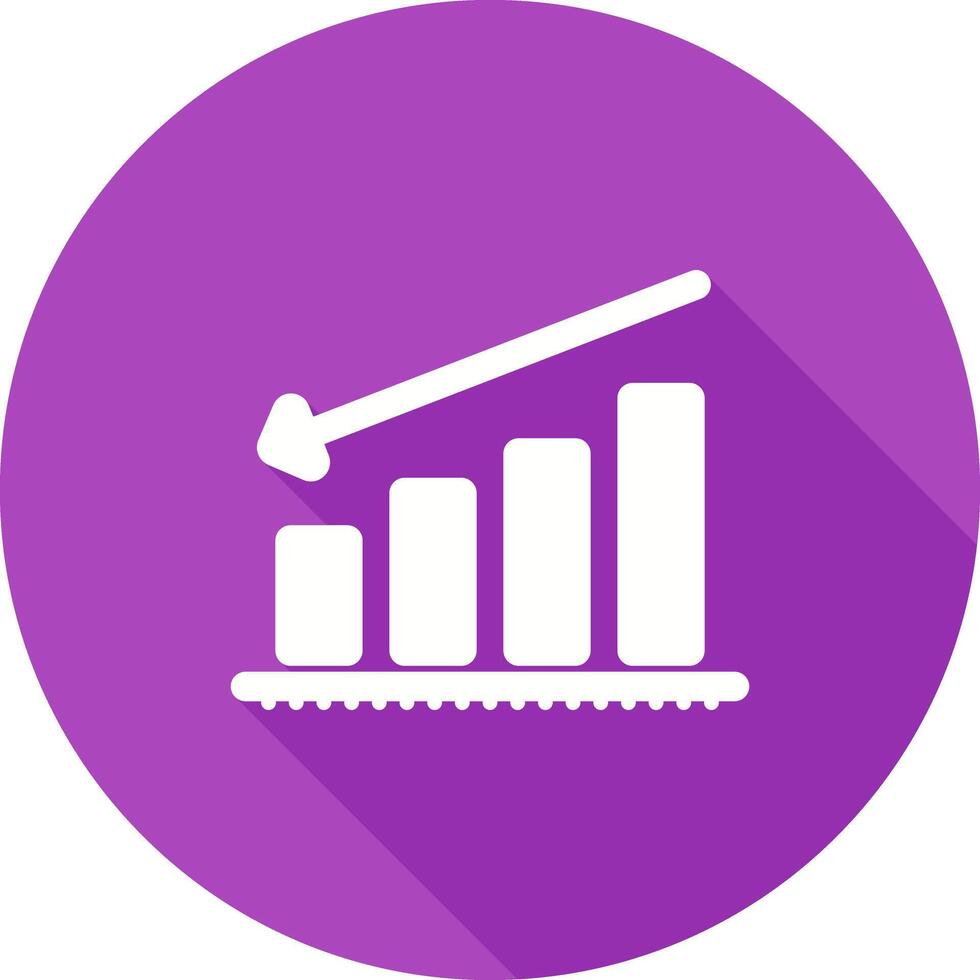 Chart Decreasing Vector Icon