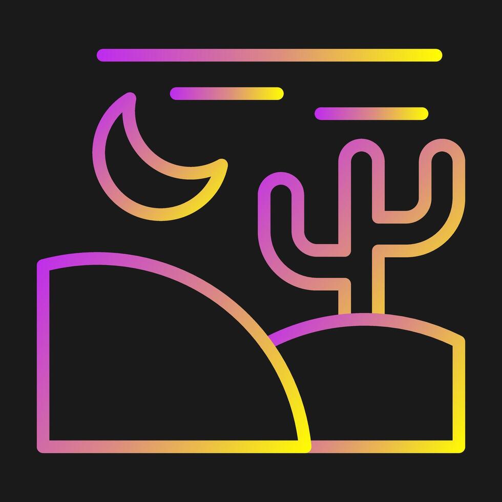 Desert Vector Icon