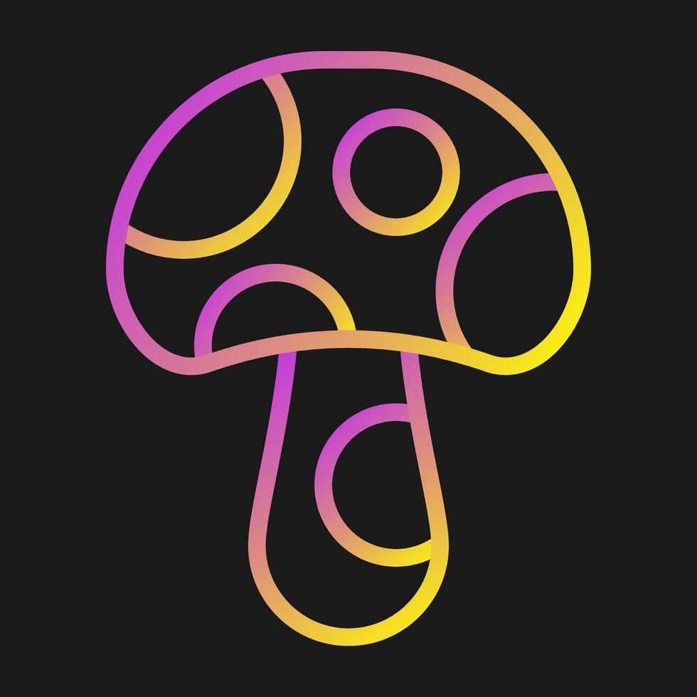 Mushroom Vector Icon