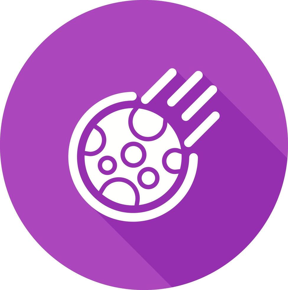 Meteor Vector Icon