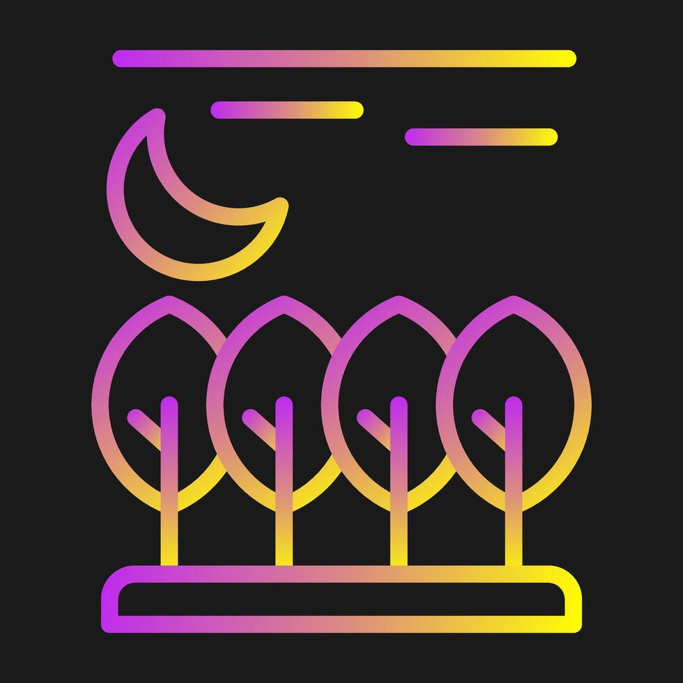 Forest Vector Icon