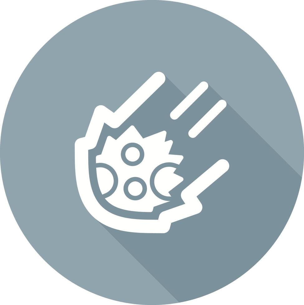 Meteor Vector Icon