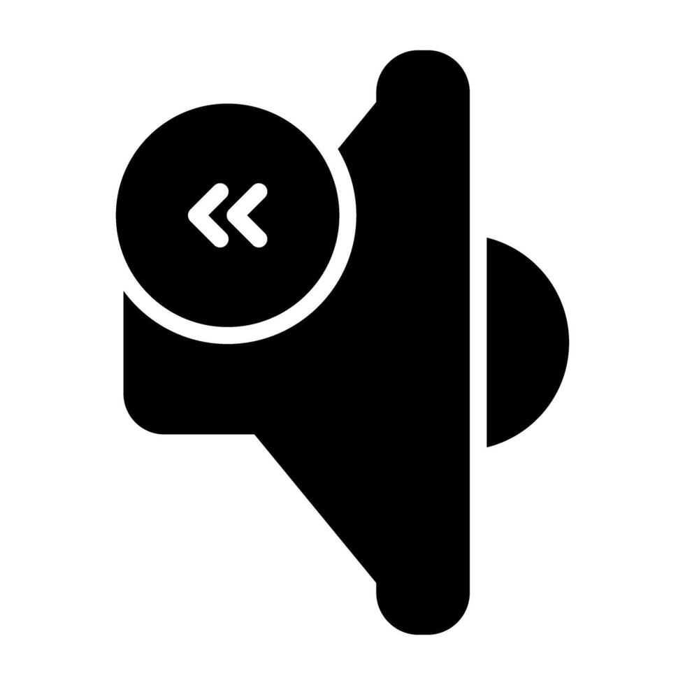 Rewind Vector Icon